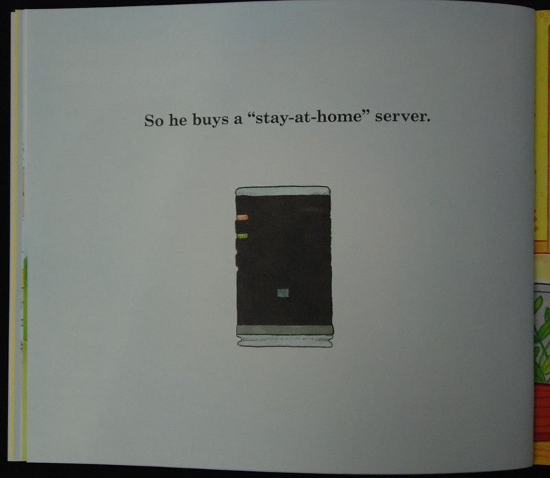 Illustration for article titled Microsoft's Brainwashing Children's Book: Mommy, Where Do Servers Come From?